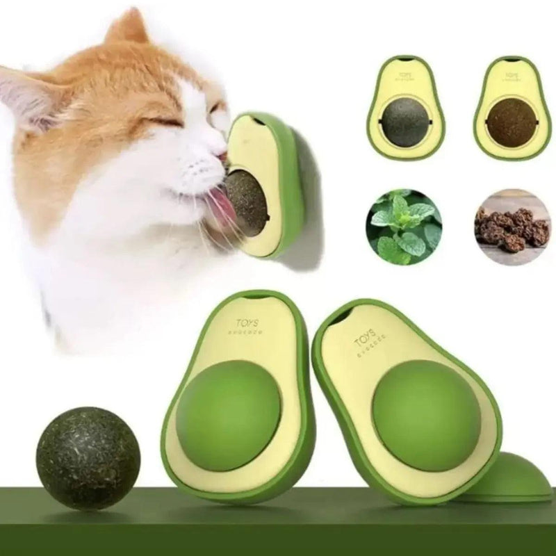 Brinquedo de Abacate com Catnip para Gatos – Divertido e Natural