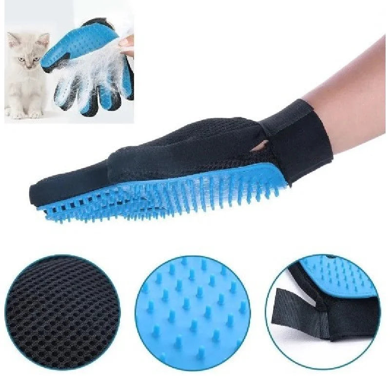 Luva de Limpeza Prática para Gatos - Uso Seco ou Molhado