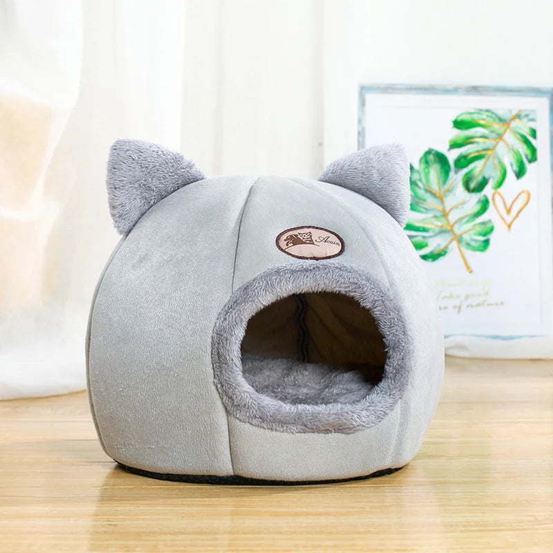 Cama Aconchegante para Gatos  – Ninho Quentinho de Inverno
