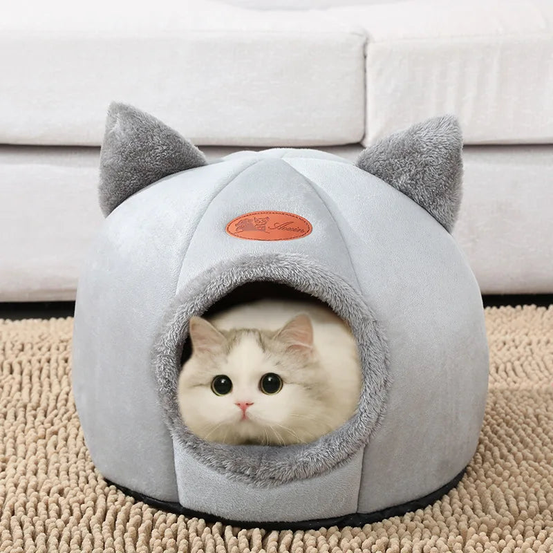 Cama Aconchegante para Gatos  – Ninho Quentinho de Inverno
