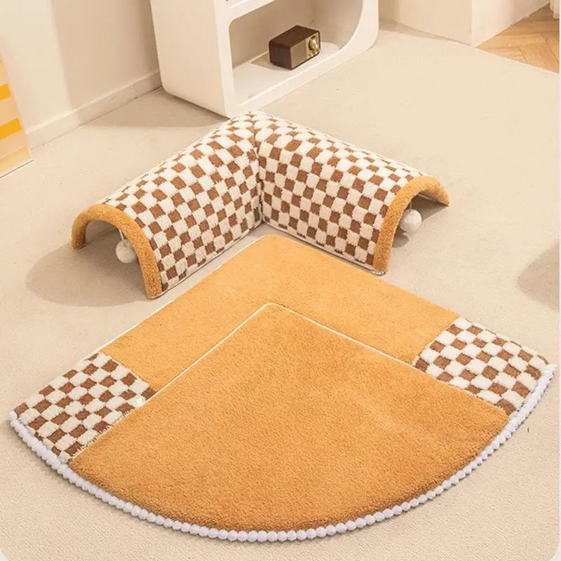 Cama e Túnel para Gatos - Casinha, Cesta e Brinquedo para Gatos