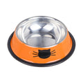 Tigela de Comida e Água para Gatos – Aço Inoxidável com Base Antiderrapante