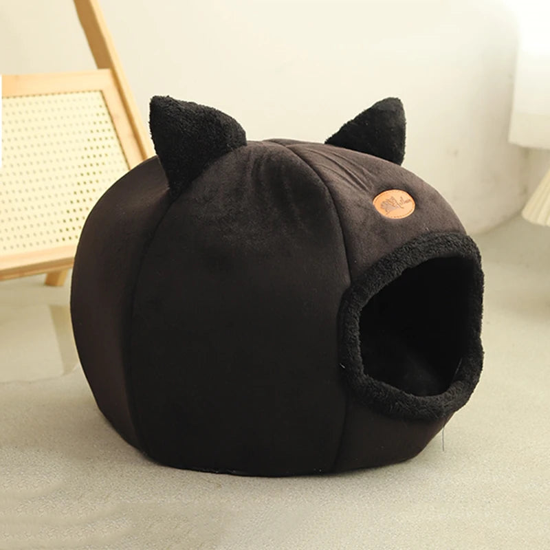 Cama Aconchegante para Gatos  – Ninho Quentinho de Inverno