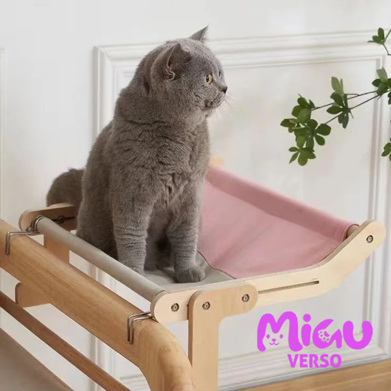 Rede Suspensa e Adaptável para Gatos