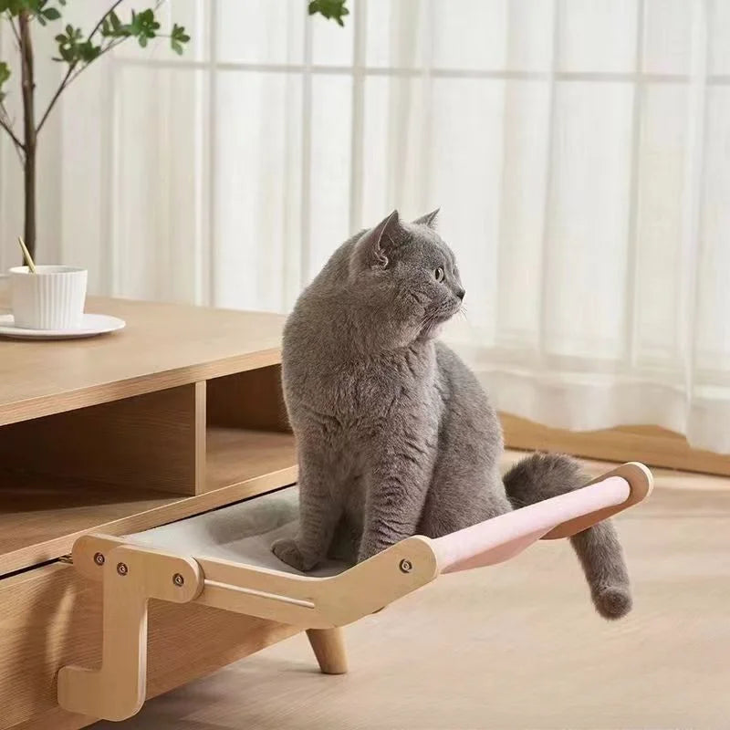 Rede Suspensa e Adaptável para Gatos
