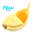 Cama de Banana para Gatos – Divertida, Aconchegante e Portátil 🍌🐱