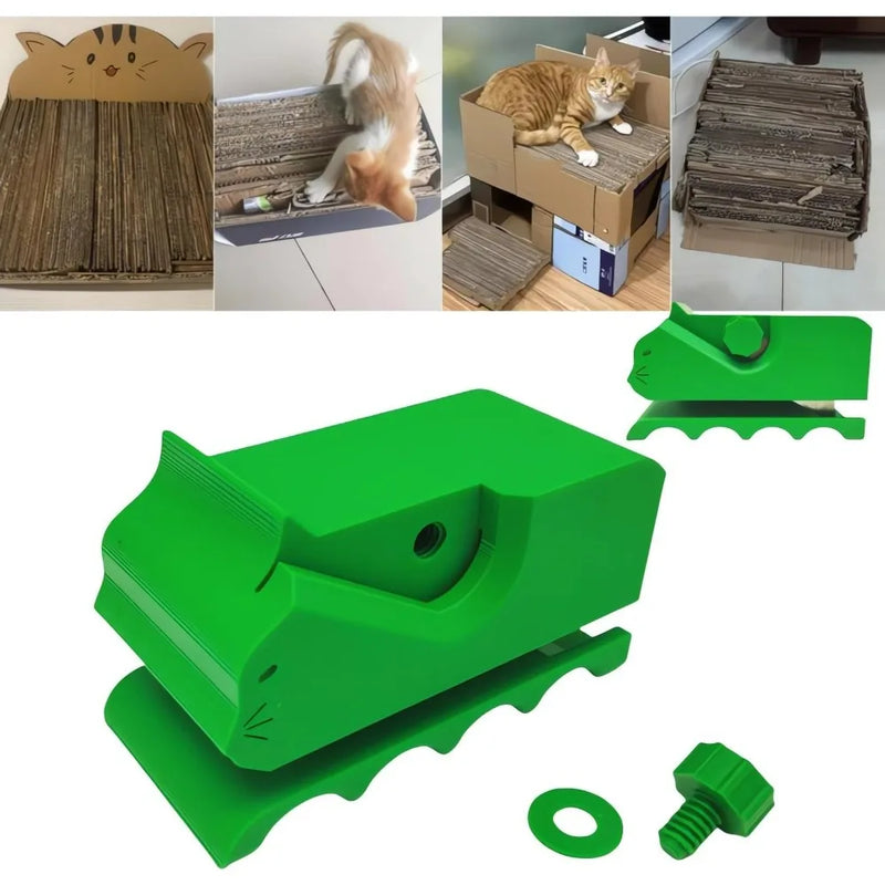 Cortador Manual de Papelão para Arranhador de Gato