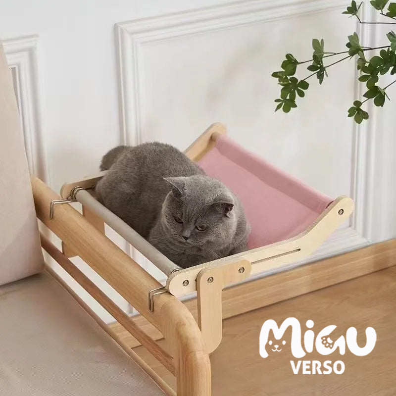 Rede Suspensa e Adaptável para Gatos