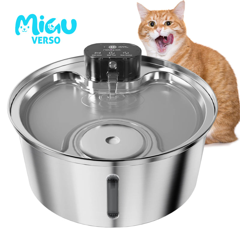 Fonte Bebedouro sem Fio em Inox 7,5L