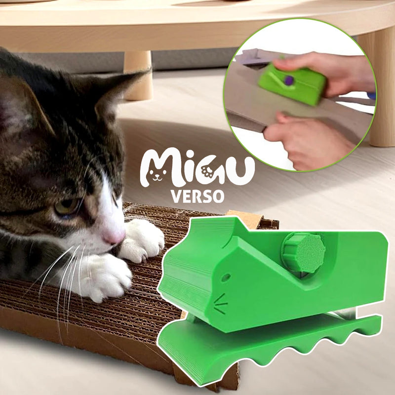 Cortador Manual de Papelão para Arranhador de Gato