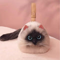 Bolsa de Ombro Feminina – Design Versátil com Pelúcia e Estampa de Gato 🐱