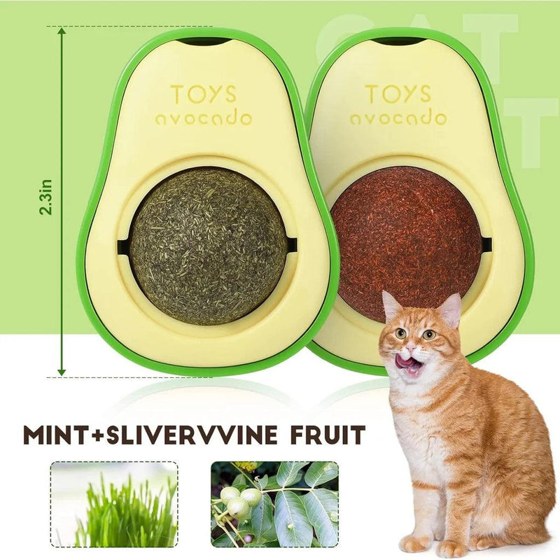 Brinquedo de Abacate com Catnip para Gatos – Divertido e Natural