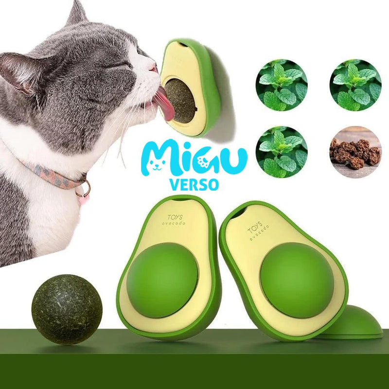 Brinquedo de Abacate com Catnip para Gatos – Divertido e Natural