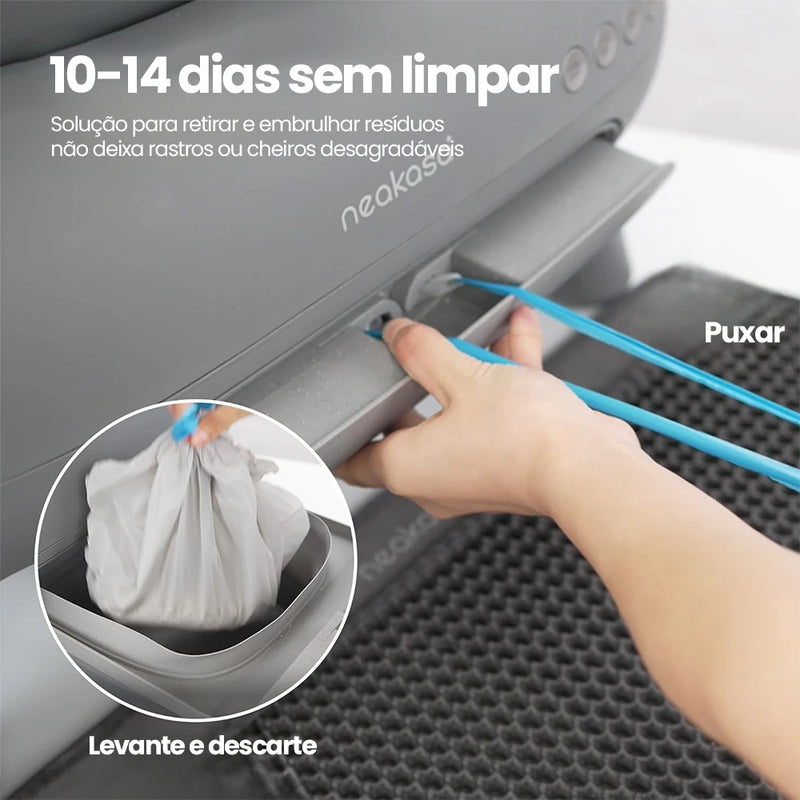 Caixa de Areia Automática Neakasa M1 – Autolimpante e Inteligente 🧼🐱