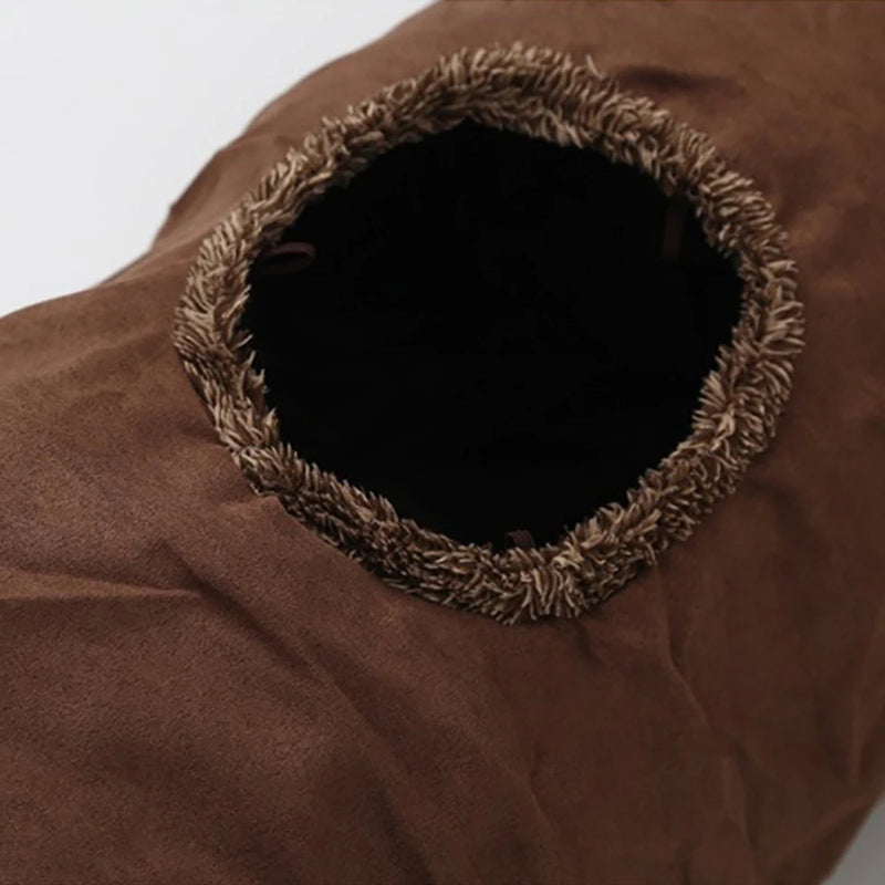 Túnel Interativo para Gatos – Dobrável e Resistente à Sujeira