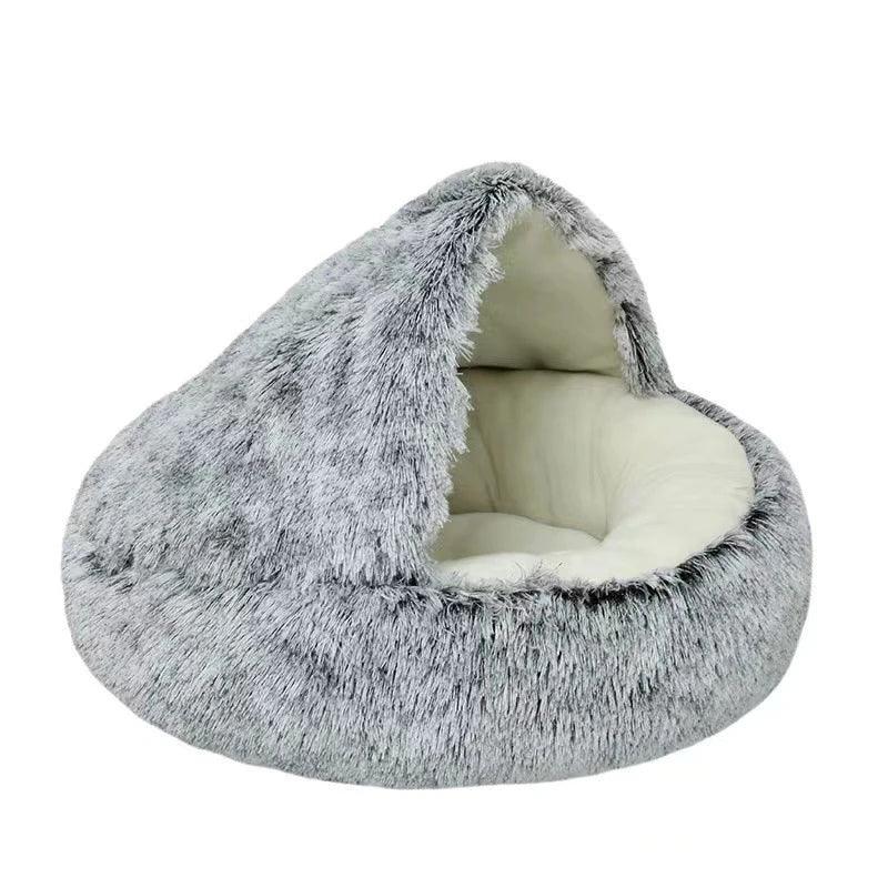 Cama para Gatos – Macia, Aconchegante e com Cobertura
