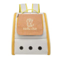 Mochila Transportadora para Gatos – Portátil, Respirável e com Cinto de Segurança