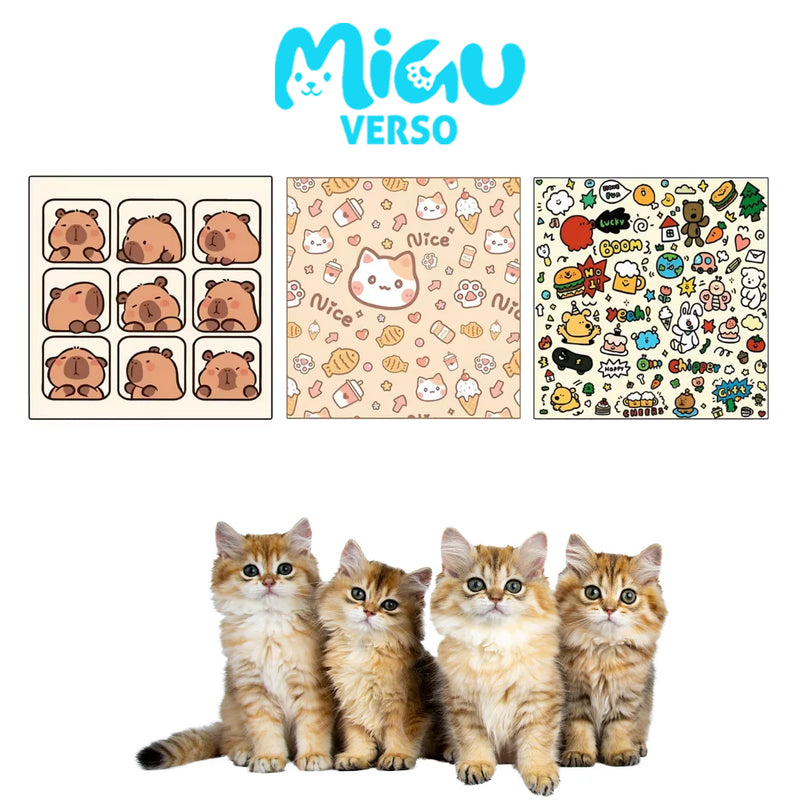Tecido Mágico de Embrulho para Gatos